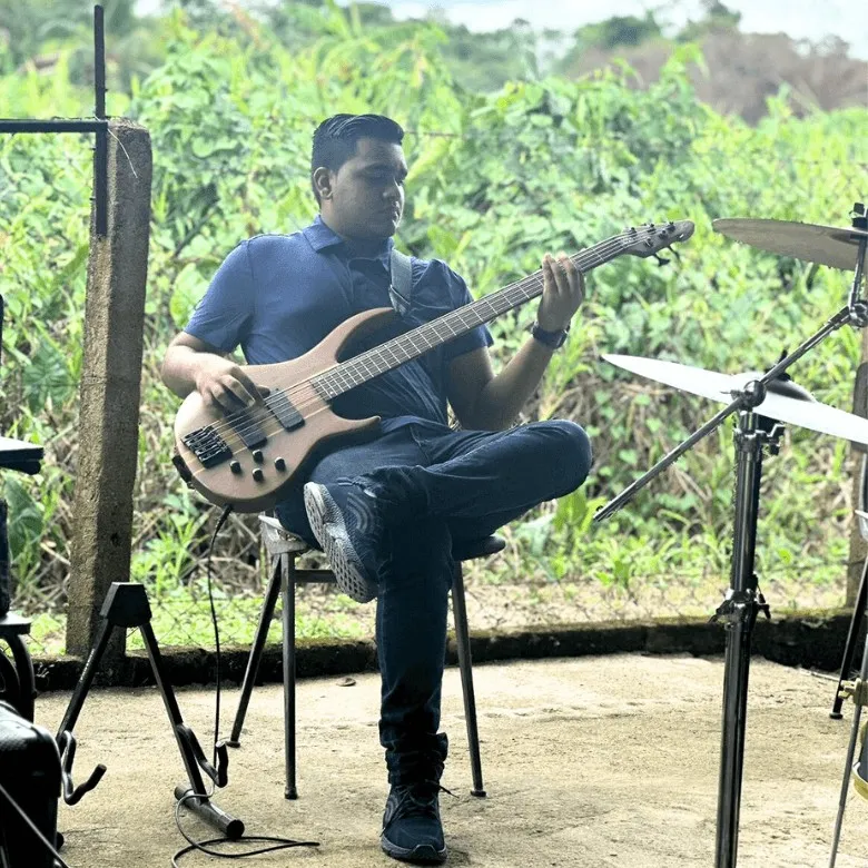 Playing music